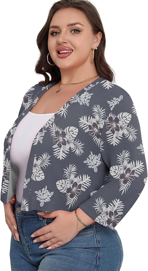 Navy Blue Leaf