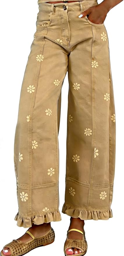 Khaki Floral