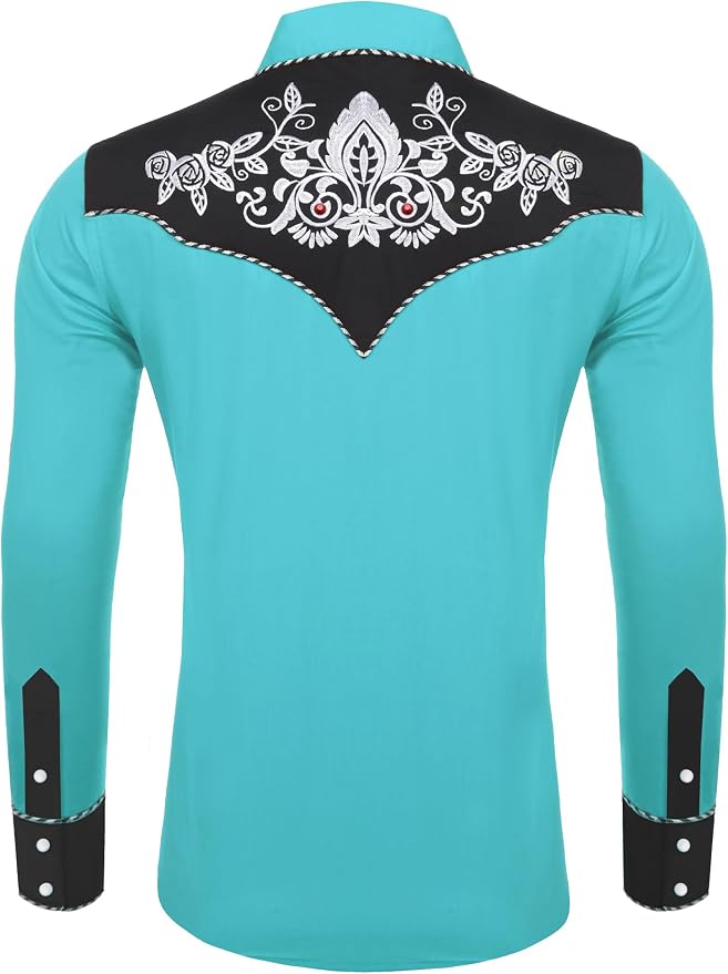 Lake Blue With Rhinestone