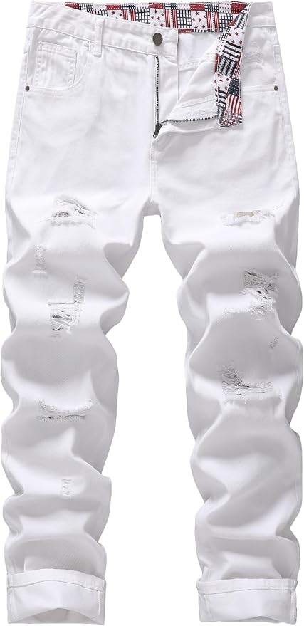 White Ripped
