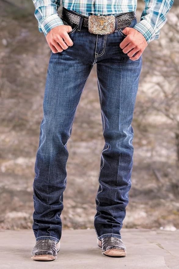 Dark Stonewash Zig Zag