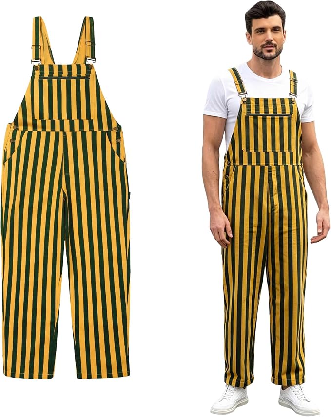 Yellow and Green Striped