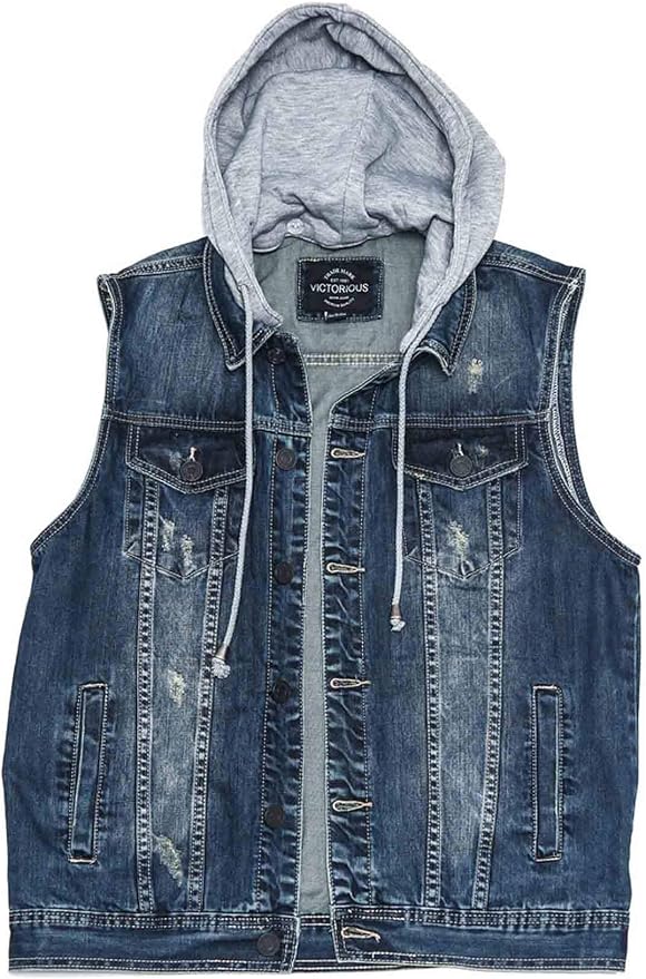 Distressed Dark Indigo