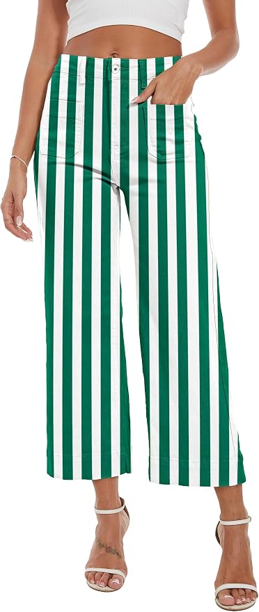 Broad Green Stripe