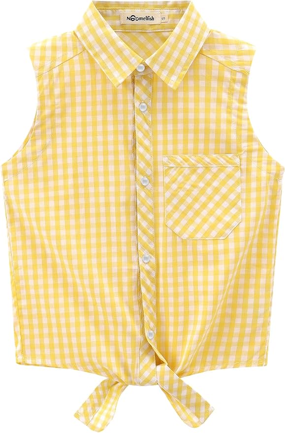 Snap Yellow Check Gingham