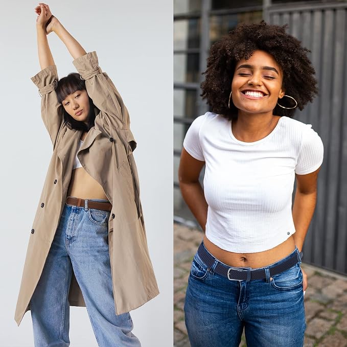Brown + Navy Blue