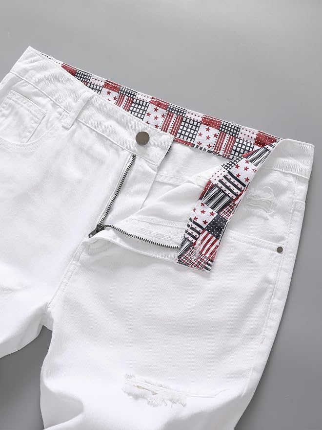 White Ripped