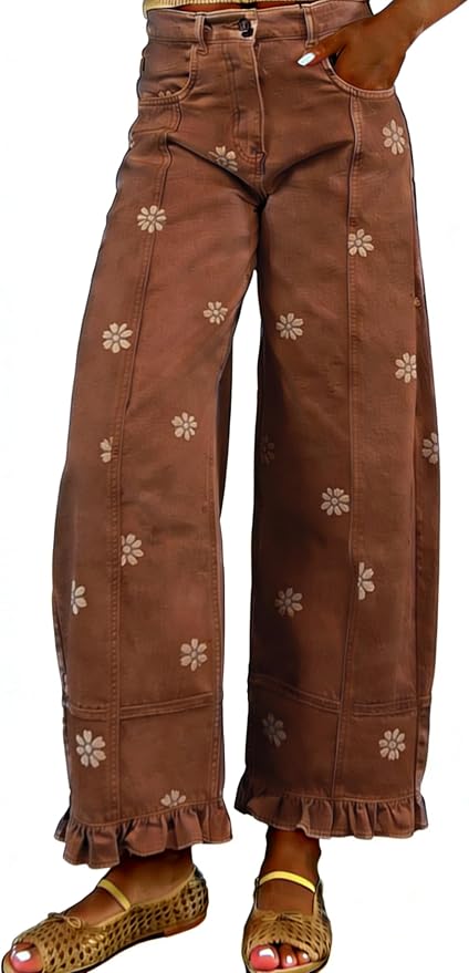 Brown Floral
