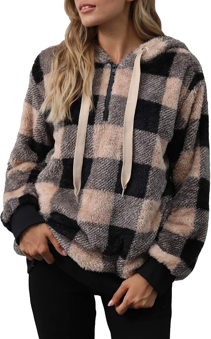 B Khaki Plaid