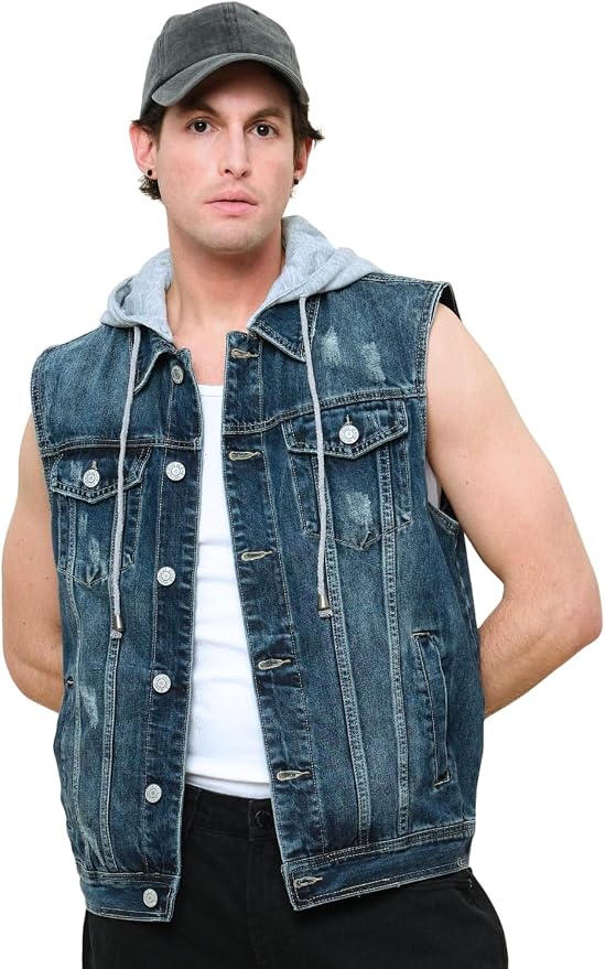 Distressed Dark Indigo