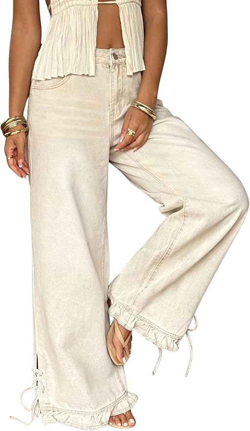 Beige White