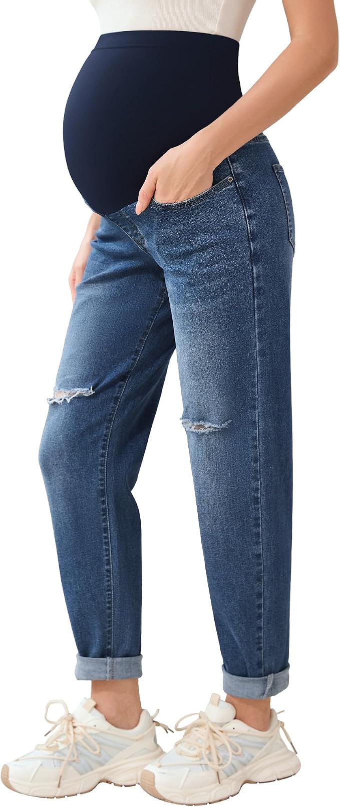 A11 Ripped Dark Blue 28''