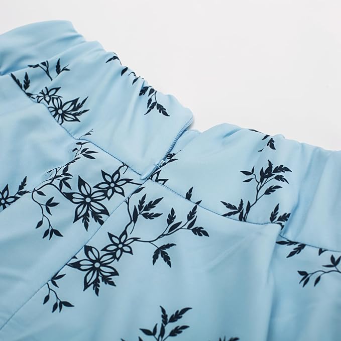 Black Blue Flower