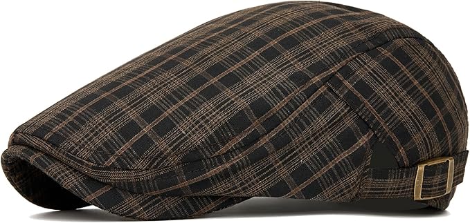 Plaid Black Brown
