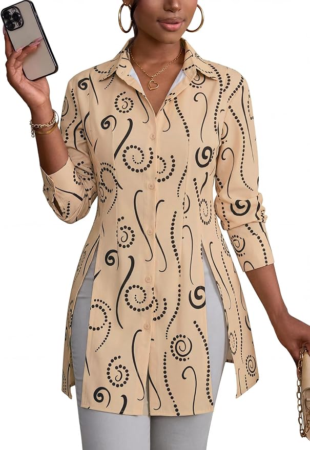 Dotted Line Khaki