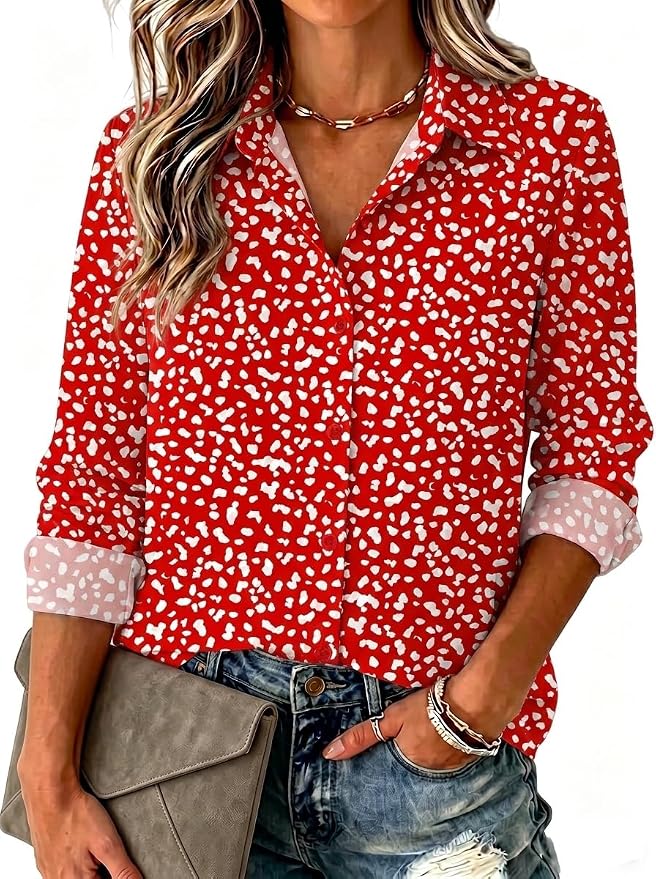 Polka Dot Red 590