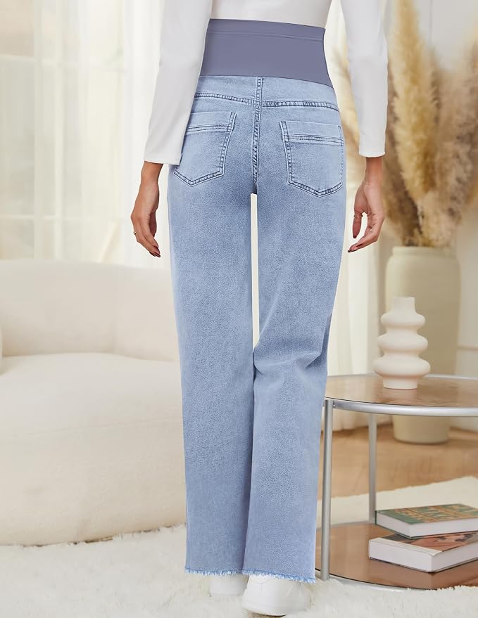 07 Frayed Light Blue