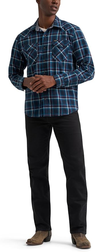Dark Sapphire Plaid