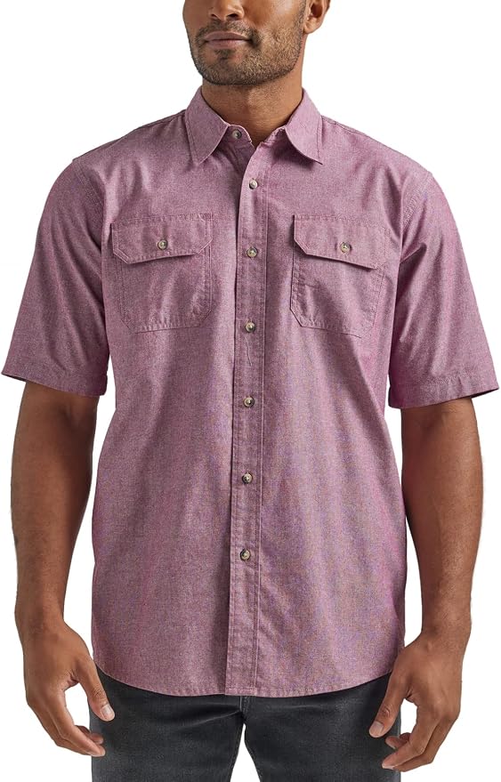 Tawny Port Chambray