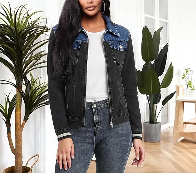 Black Jean Denim Jackets