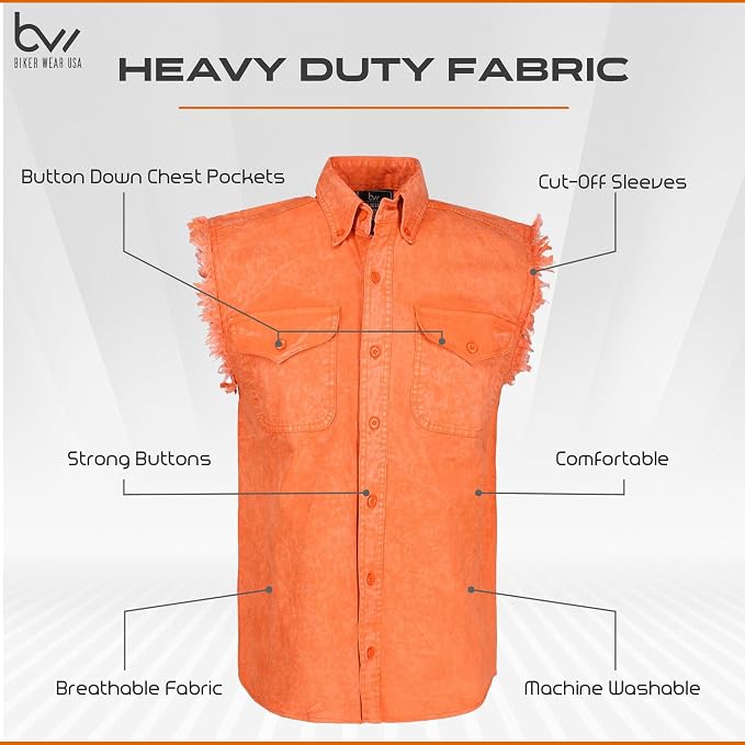 Stone Wash Orange