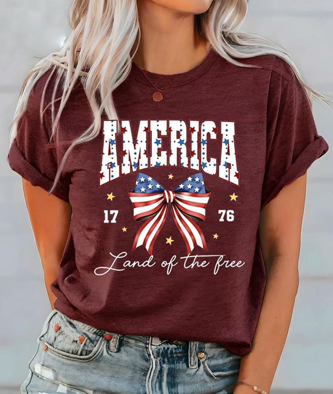 America Bow-dark Red