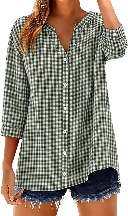 Green Gingham