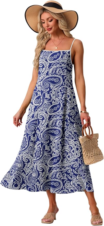Boho Floral Blue