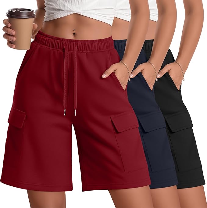Red, Navy Blue, Black