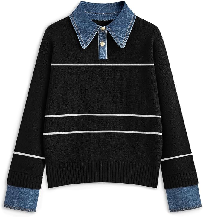 Striped Black