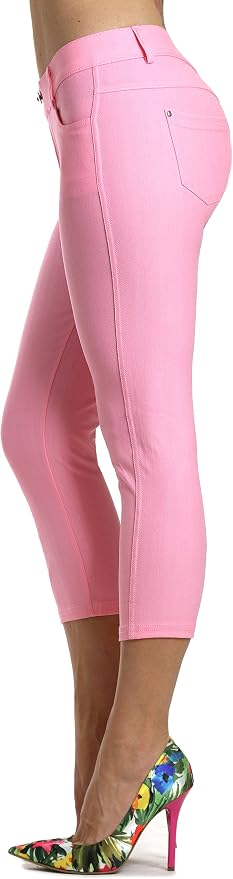 Light Pink Capri