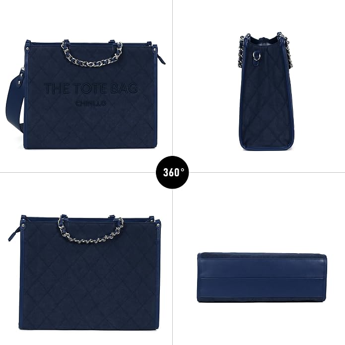 Navy-suede