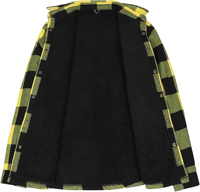 Sherpa Lined Yellow and Black