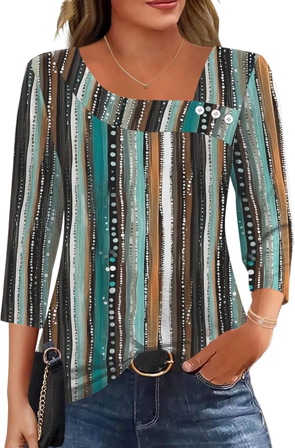 3-blue-brown Stripes