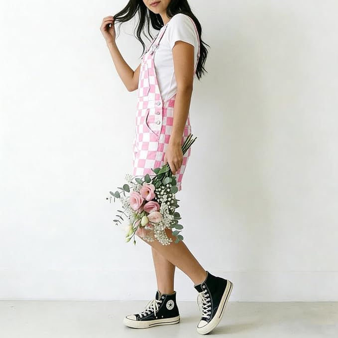 Pink Checkered