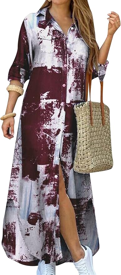 Tie Dye Wine Red