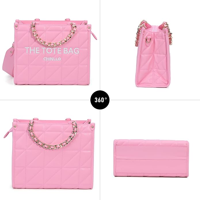 Pink-quilted