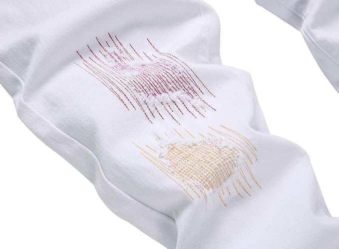 B#white Jeans Stretch