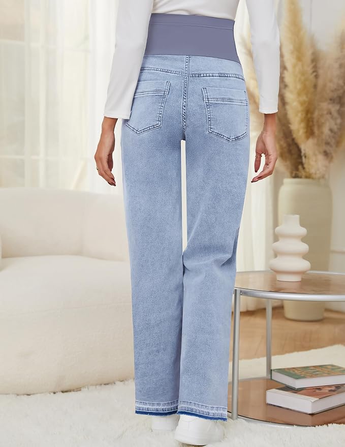 10 Ombre-hem Light Blue
