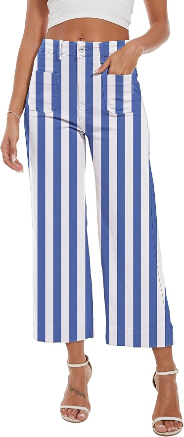 Striped Sky Blue