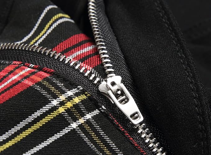 Black Red Yellow Plaid