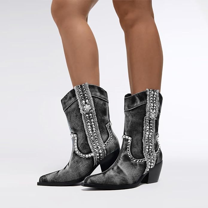 Black Rhinestones