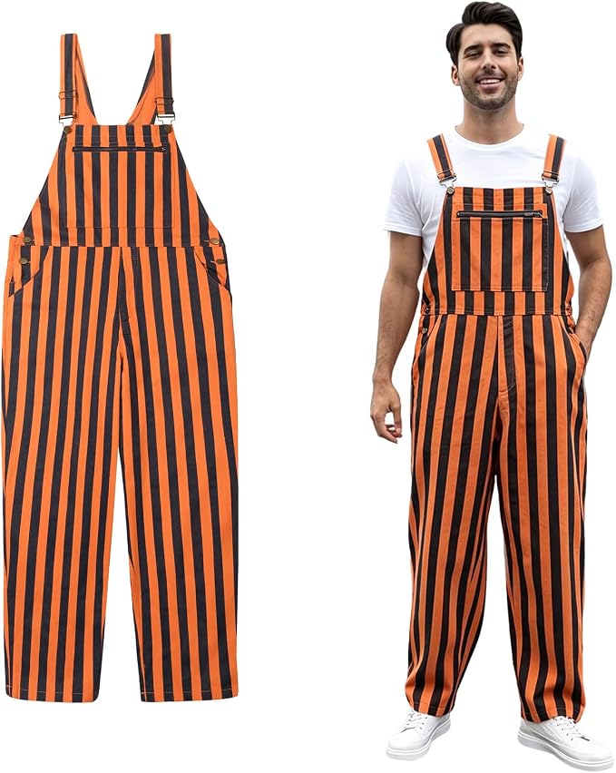 Orange and Blue Striped