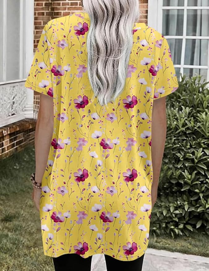 Z Yellow Floral