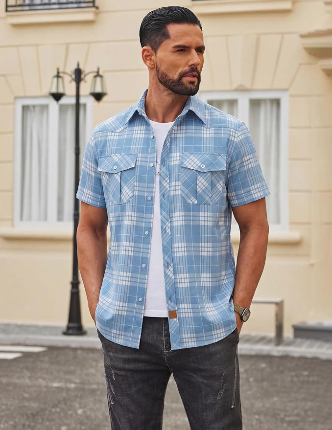 Blue,white Plaid