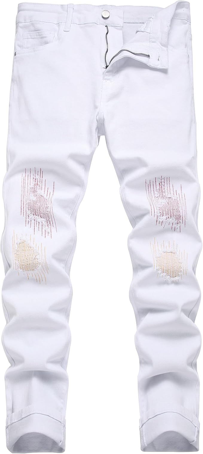 B#white Jeans Stretch