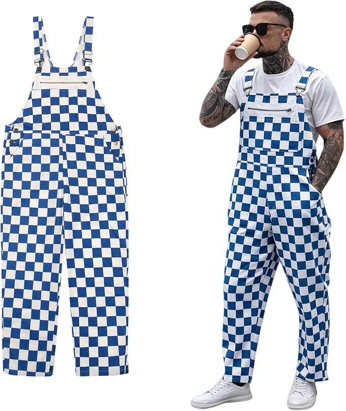 Blue Overall-long