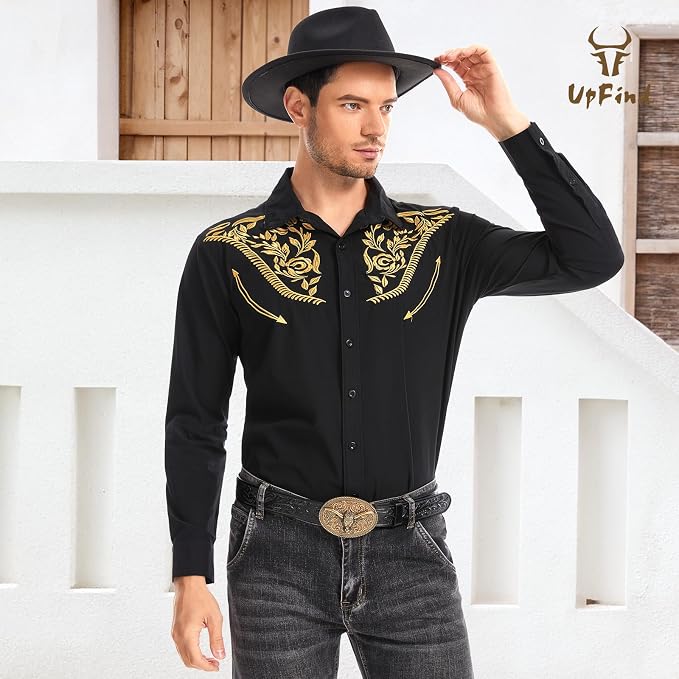 Black-yellow Embroidery