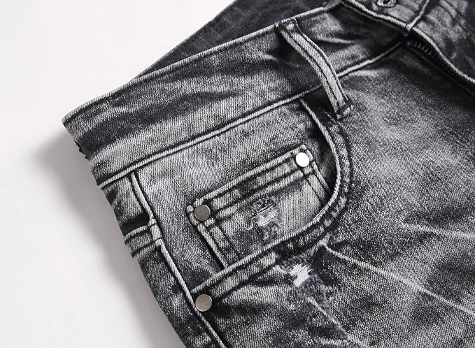Grey Wash Black