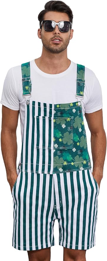 M-green White Stripes